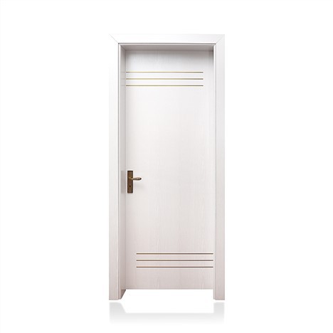 Conception personnalisée de la porte intérieure imperméable de salle de bains de Wpc