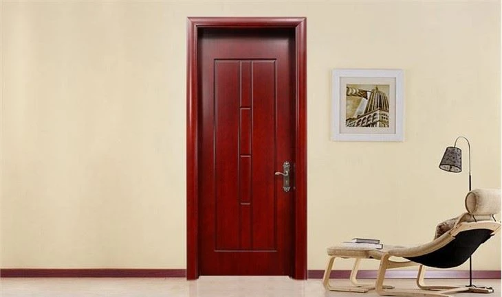 Wood surface water proof WPC interior door